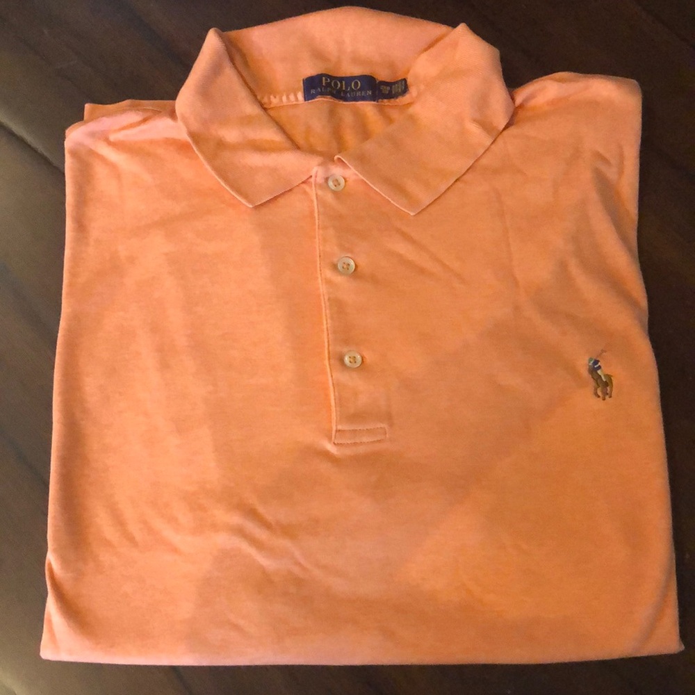 🏇Polo Ralph Lauren Classic 3-button collar striped embroidered logo polo shirt